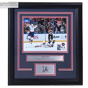 Alexander Ovechkin Framed 8x10 Washington Goal 895 Photo w/Laser Engraved Autog